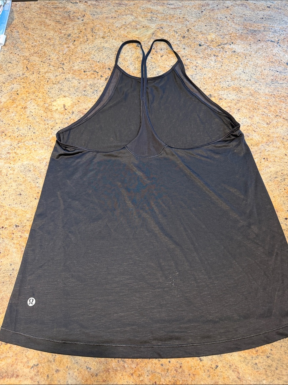 lululemon athletica Black High-Neck Racerback Tank